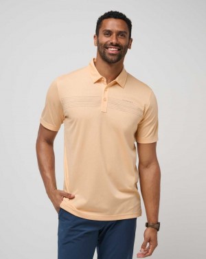 Apricot Travis Mathew Cliff Diver Polo | YHAC90152