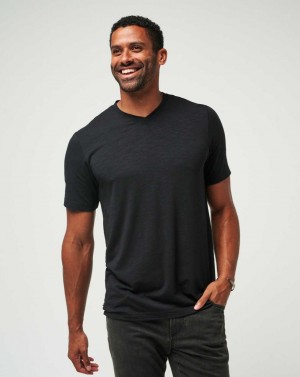 Black Travis Mathew Cloud Tee | DTPU69872