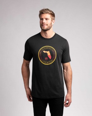 Black Travis Mathew Liquid Sunshine Tee | XVPL13026