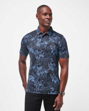 Black Travis Mathew Mainlanders Polo | TKYR13285