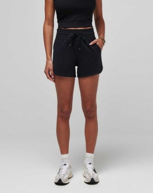 Black Travis Mathew Moveknit Tie Short | UOGR30587