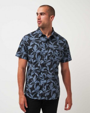 Black Travis Mathew Photo Finish Button-up | MWUB19870