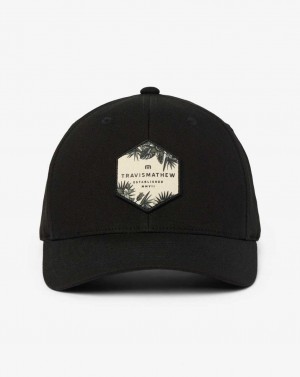 Black Travis Mathew Reflect The Sun Snapback Hat | FKSY90756