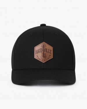 Black Travis Mathew Roads End 2.0 Snapback Hat | YBNT90832