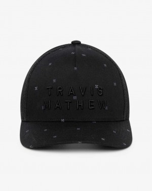 Black Travis Mathew Shipwreck Beach Snapback Hat | FCAD70914