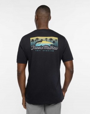 Black Travis Mathew Sportsmanship Tm Tee | RTLA64978