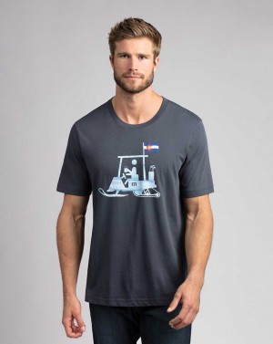 Blue Nights Travis Mathew Rockies Road 2.0 Tee | EIBT53284