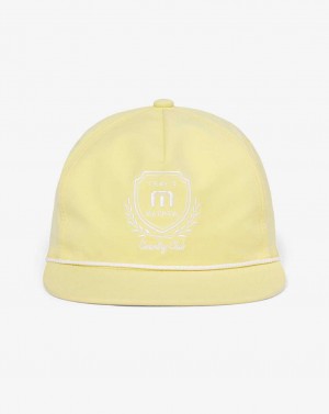 French Vanilla Travis Mathew Local Favorite Snapback Hat | OZLR93872