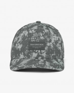 Grey Travis Mathew Pineapple Please Snapback Hat | JGCE16349