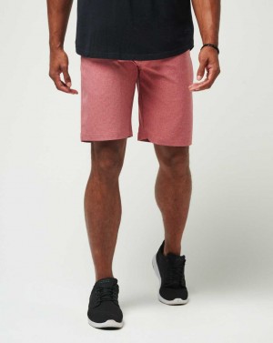 Heather Garnet Rose Travis Mathew Sand Harbor Short 9in | WEZH17305