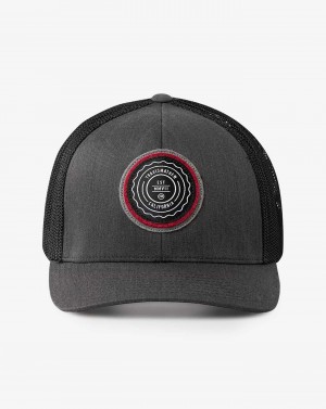 Heather Grey Pinstripe Travis Mathew The Patch Snapback Hat | ISRY83704