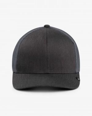 Heather Grey Pinstripe Travis Mathew Widder 2.0 Snapback Hat | WFKZ20897