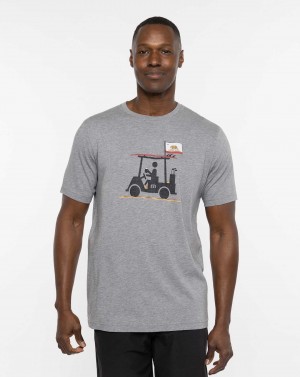 Heather Grey Travis Mathew Eureka Tee | YWVQ41279