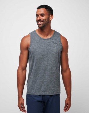 Heather Grey Travis Mathew Heater Pro Tank | GIXU90852