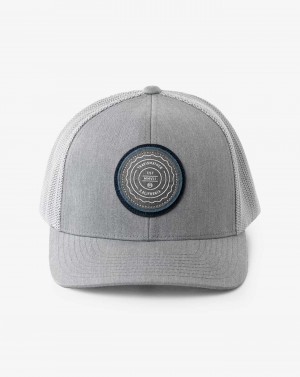 Heather Grey Travis Mathew The Patch Snapback Hat | SQIL82046