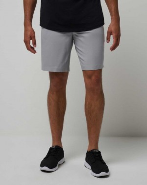 Heather Light Grey Travis Mathew Kite Surfer Short 9in | ZGRX03648