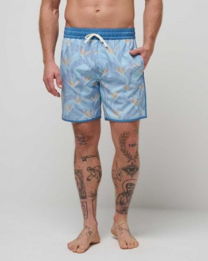 Heather Quiet Harbor Travis Mathew Lava Tunnels Boardshort | HDKI31780