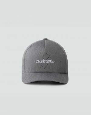 Heather Quiet Shade Travis Mathew Situation Snapback Hat | PKSQ21765