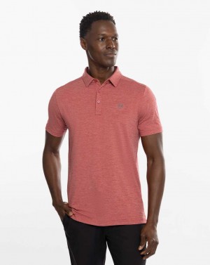 Heather Scooter Travis Mathew Heating Up Golf Polo | TCZX08495