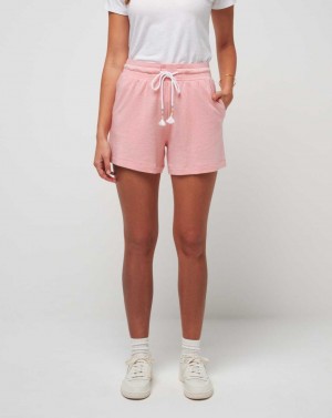 Heather Shell Pink Travis Mathew Beach Craze Cloud Terry Short | SVZH23846