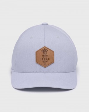 Heather Sleet Travis Mathew Sky Range Snapback Hat | FHYU16732