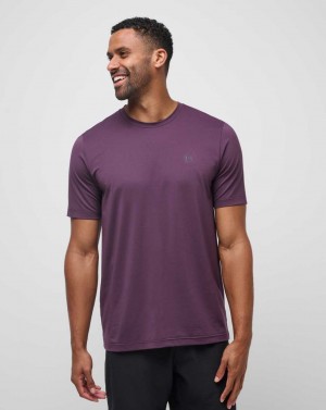 Plum Travis Mathew Scenic Vista Active Tee | BMEF16478