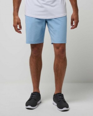 Powder Blue Travis Mathew Day Date Short 9in | ZKTY31780