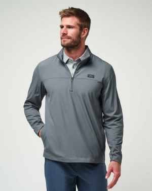 Quiet Shade Travis Mathew Wanderlust Quarter Zip | SHEM98460