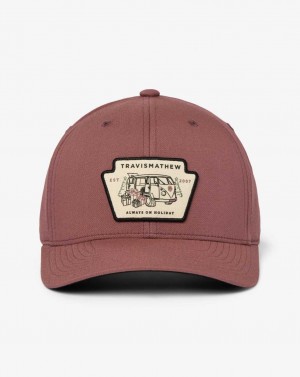 Roan Rouge Travis Mathew Year In Review Snapback Hat | STAI75963