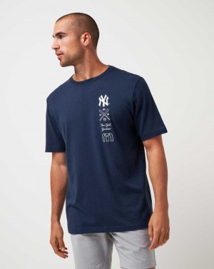 Total Eclipse Travis Mathew New York Yankees Sunset Slam Tee | KTMC60857