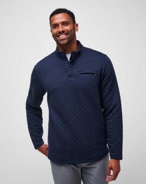 Total Eclipse Travis Mathew Transatlantic Quarter Zip | DQXT10789