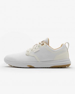 White/Gum Travis Mathew The Daily Pro Hybrid Shoe | NFGR85324