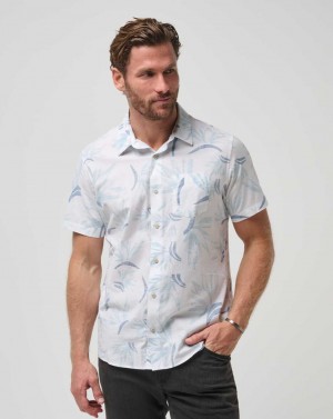 White/Quiet Harbor Travis Mathew The Thick Of It Button-up | TNKC49126