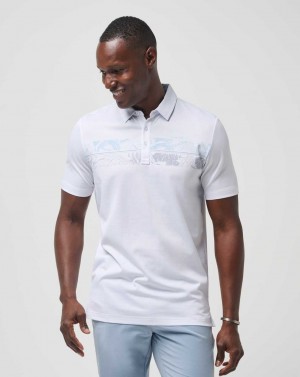 White Travis Mathew Friendly Isle Polo | VJZI57843