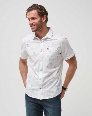 White Travis Mathew Lincoln Way Button-up | AVSC83651