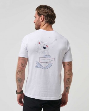 White Travis Mathew Summer To Remember Tee | PKZH75049