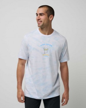 White Travis Mathew Sun And Soak Tee | AXUB48693