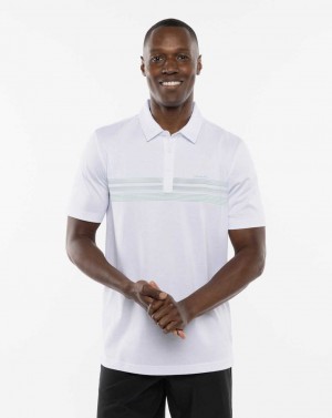 White Travis Mathew Surf Slang Polo | NZMK82037