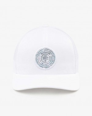 White Travis Mathew The Patch Floral Snapback Hat | GDNP91630