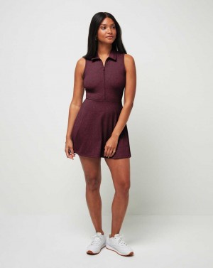 Winetasting Travis Mathew Moveknit Sleeveless Polo Dress 2.0 | VWSL28930