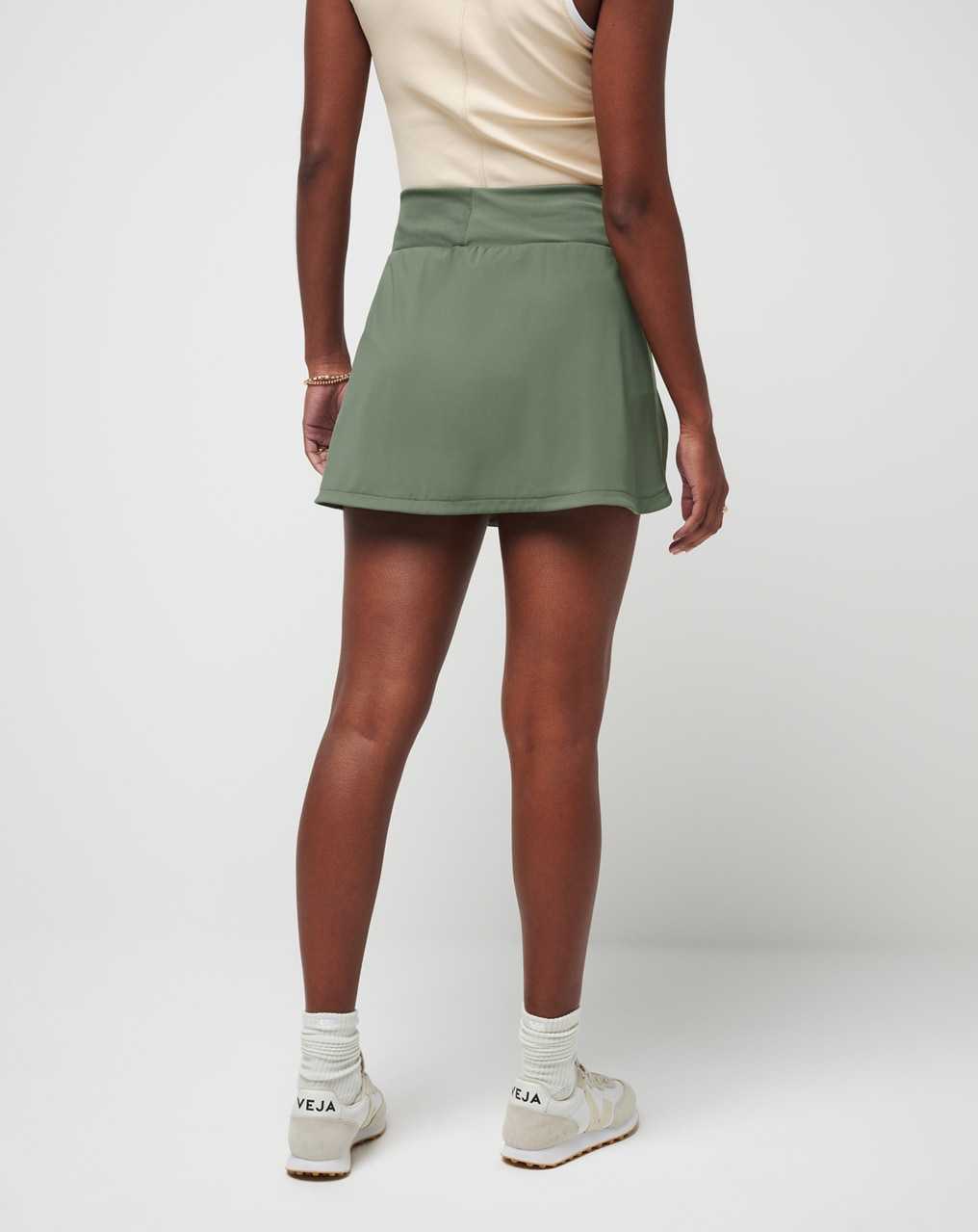 Agave Green Travis Mathew Secret Plans Moveknit Skort | JQDS98152