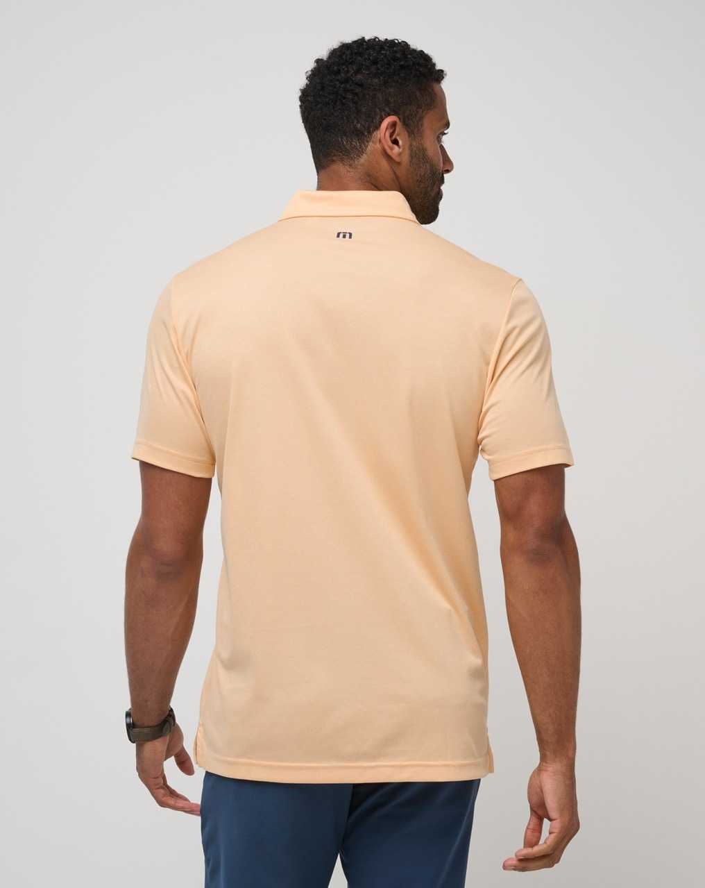 Apricot Travis Mathew Cliff Diver Polo | YHAC90152