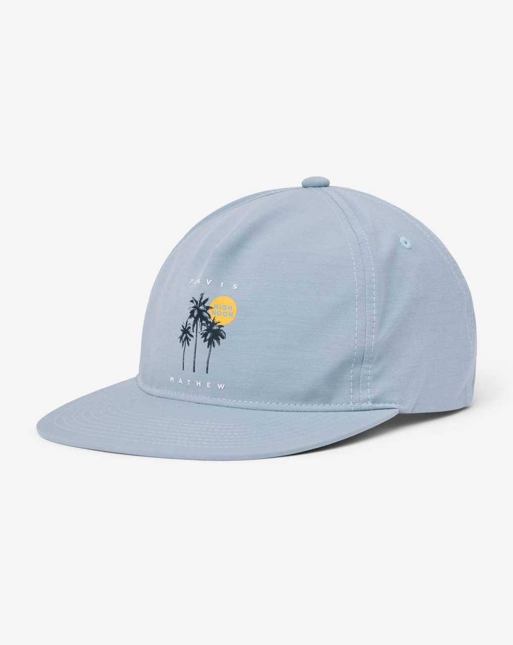 Ash Bue Travis Mathew Tropical Illusion Snapback Hat | PHUS68741