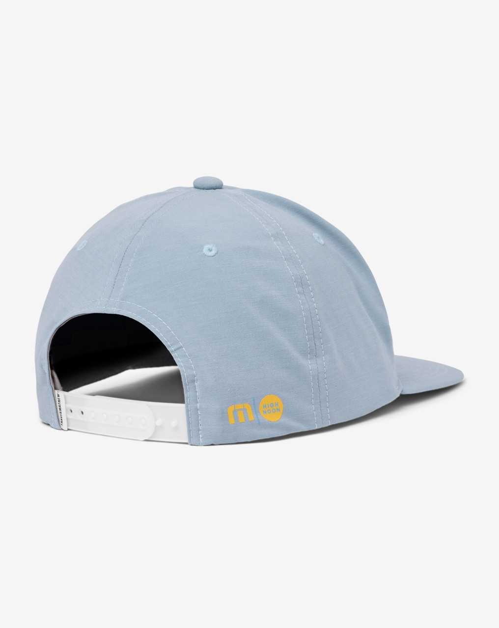 Ash Bue Travis Mathew Tropical Illusion Snapback Hat | PHUS68741