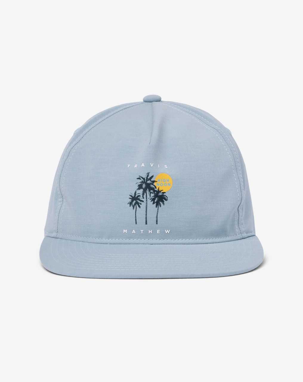 Ash Bue Travis Mathew Tropical Illusion Snapback Hat | PHUS68741