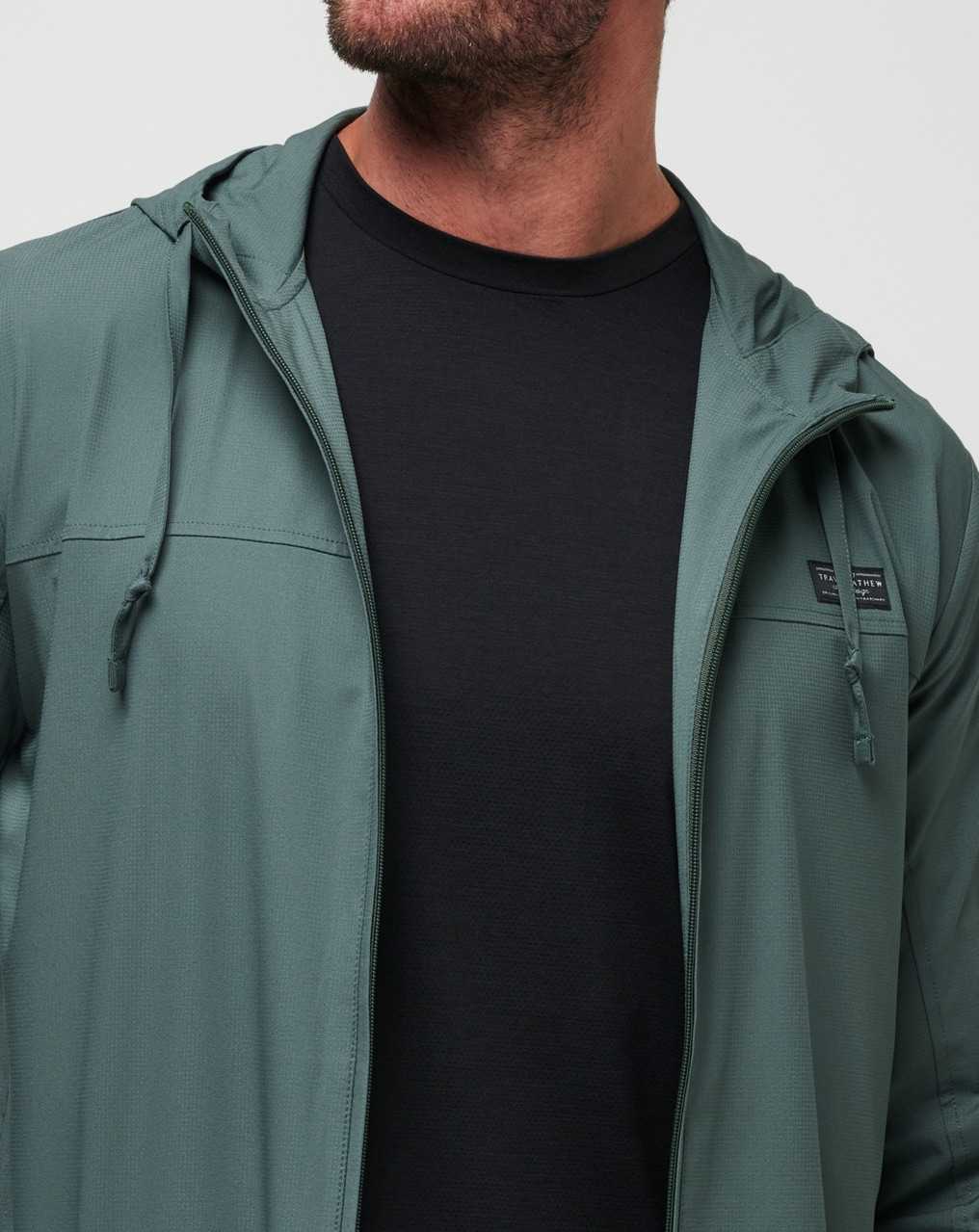 Balsam Green Travis Mathew Wanderlust Hoodie | QXFH84561