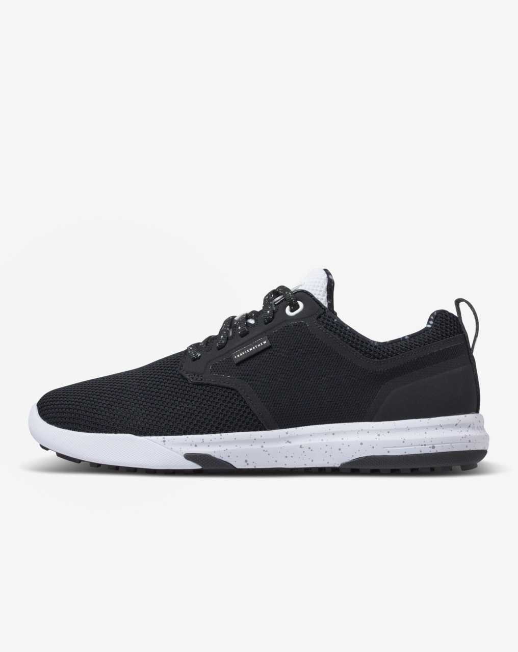 Black/White Travis Mathew The Daily Pro Hybrid Print Shoe | KWQR28341