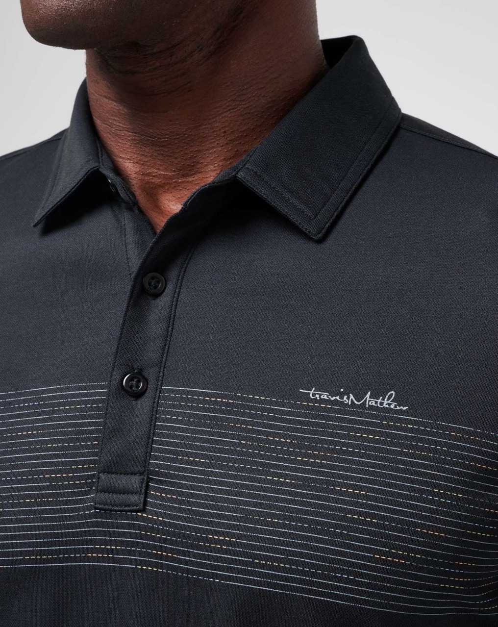 Black Travis Mathew Aloha Spirit Polo | BPHL74613