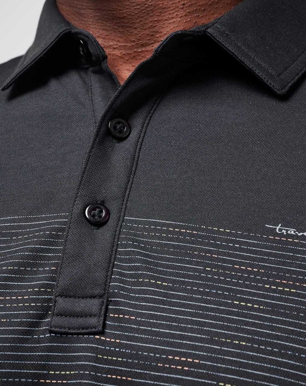 Black Travis Mathew Aloha Spirit Polo | BPHL74613