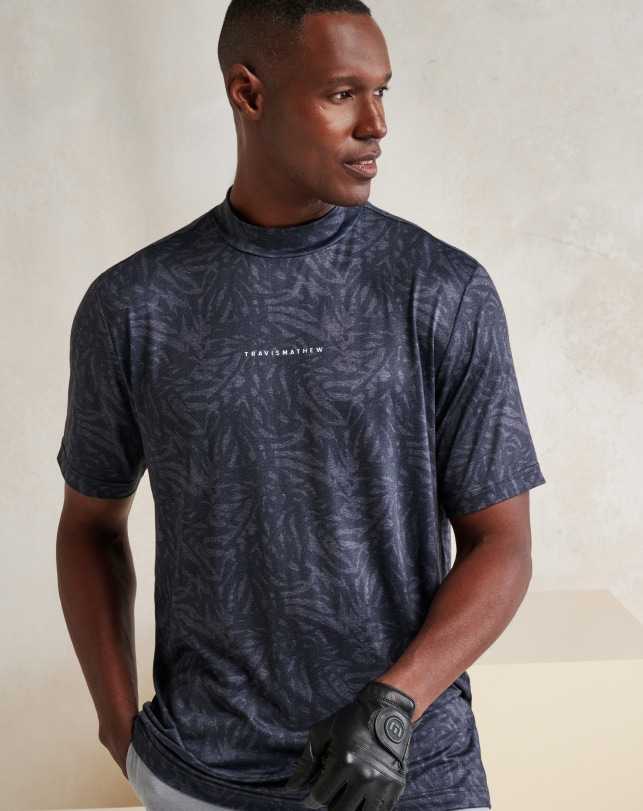 Black Travis Mathew Along The Way Tee | VIXY34596